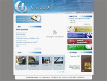 Tablet Screenshot of cella.com.br